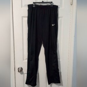 Nike The Athletic Dept. Black Joggers with White Embroidery Logo